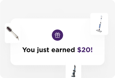 Earn Store Credit Bonus in your
Shark Ninja Digital Wallet