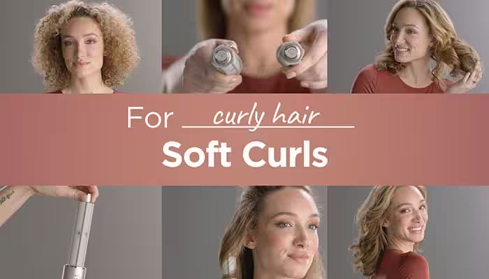 Shark FlexStyle Tutorial | Soft Curls for Curly Hair – Shark Clean ...