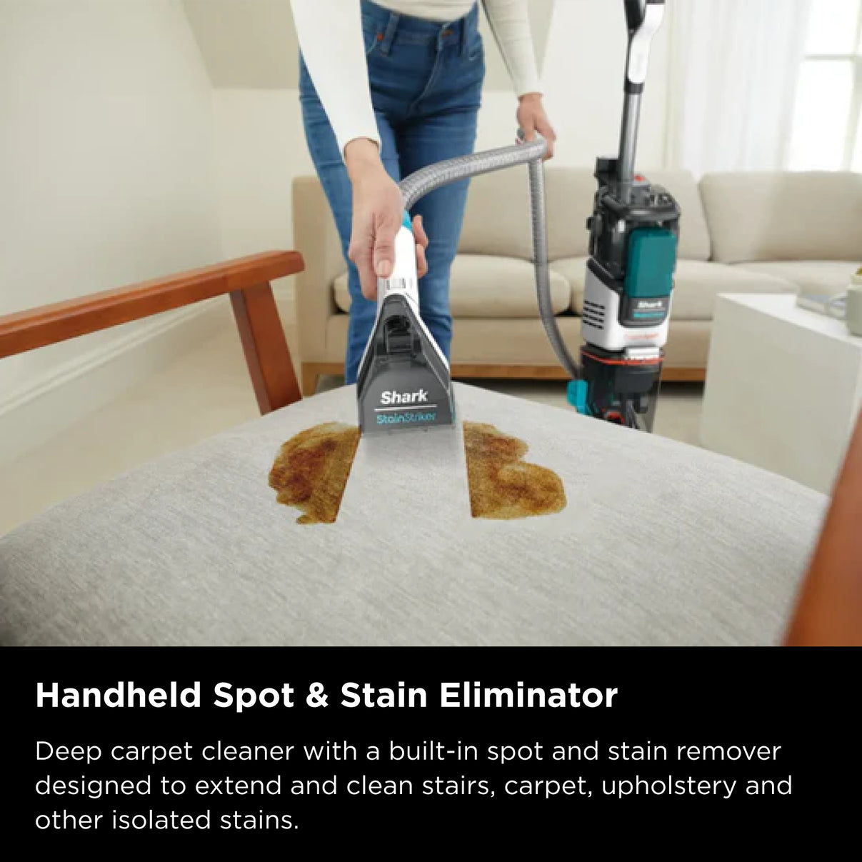 Shark CarpetXpert Deep Carpet Cleaner with Built-In StainStriker