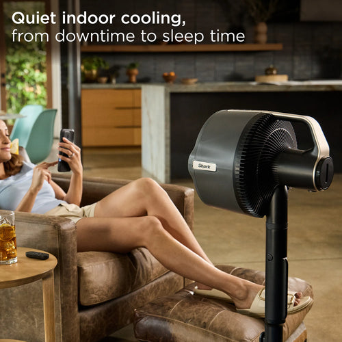 Shark FlexBreeze Pro Mist Indoor Outdoor Pedestal & Table Fan With Water Tank